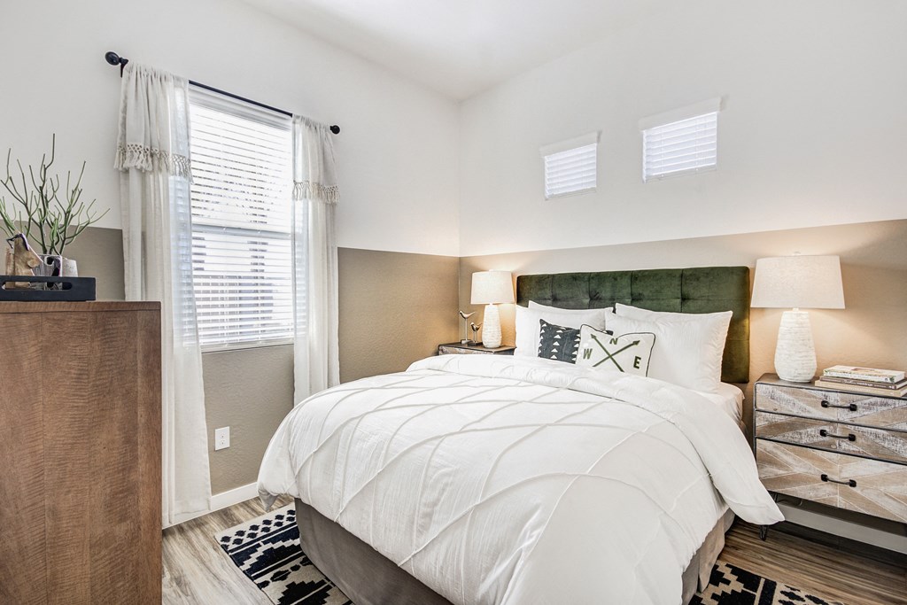 Spacious Bedroom With Comfortable Bed at Avilla Gateway, Arizona