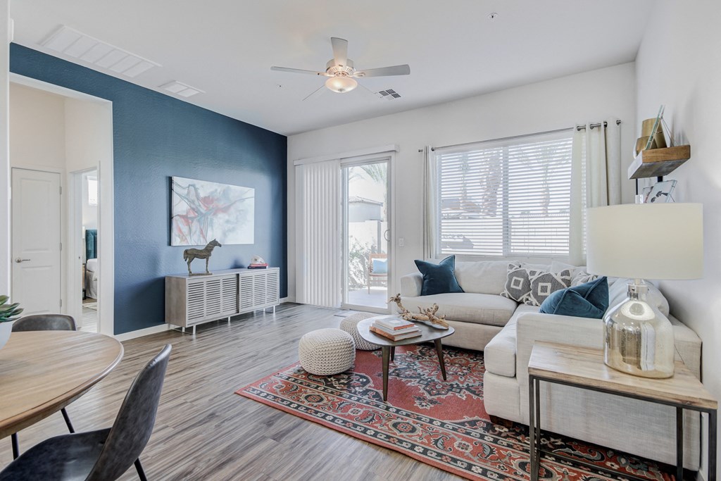 Modern Living Room at Avilla Gateway, Phoenix, 85037