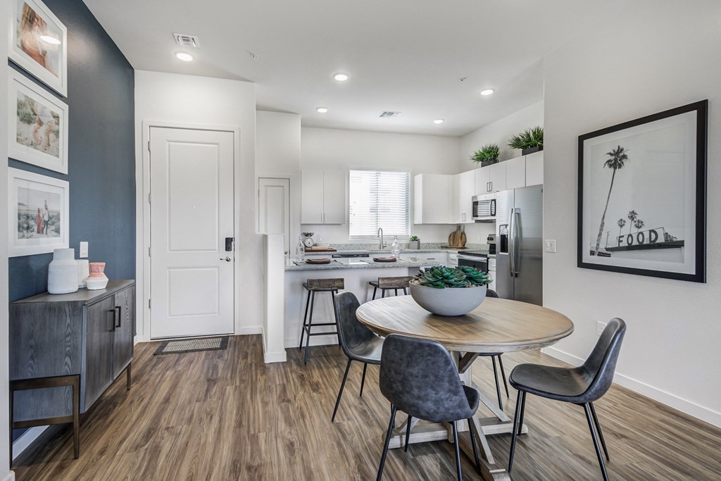 Dining Room and Kitchen View at Avilla Gateway, Phoenix