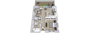 Redesigned 1 bed, 1 bath home at Avilla Broadway Apartments, Phoenix, AZ