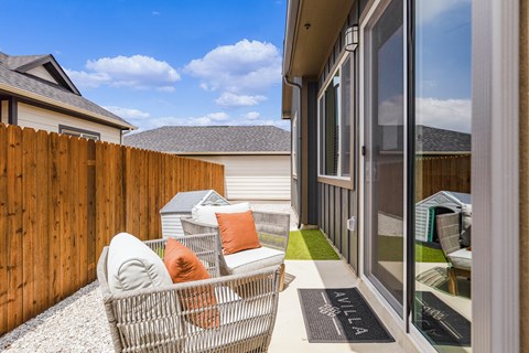 Pet-Friendly Private Backyard at Avilla Rio Oaks  Apartments, Liberty Hill 78642