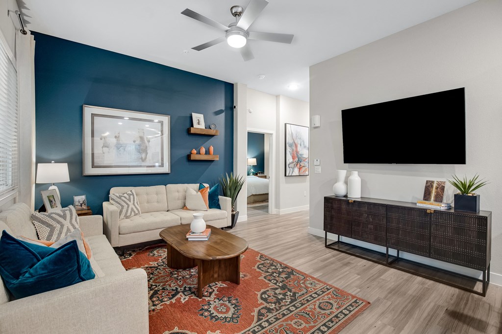 The Retreat 2 bed, 2 bath floorplan at Avilla Grove in Prosper, TX.