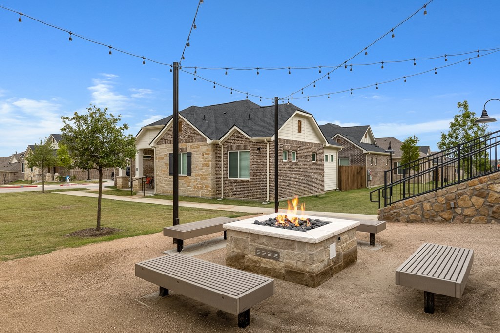 Cozy Fire Pit at Avilla Grove, Prosper, TX 75078