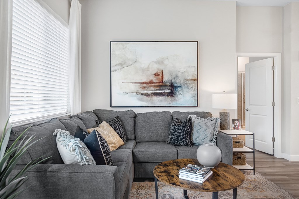 Modern Living Room at Avilla Grove, Prosper, TX 75078