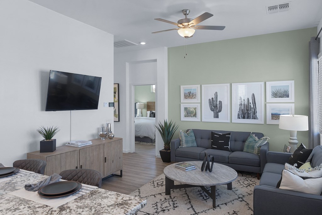 Modern Living Room at Avilla Magnolia, Phoenix, AZ 85043