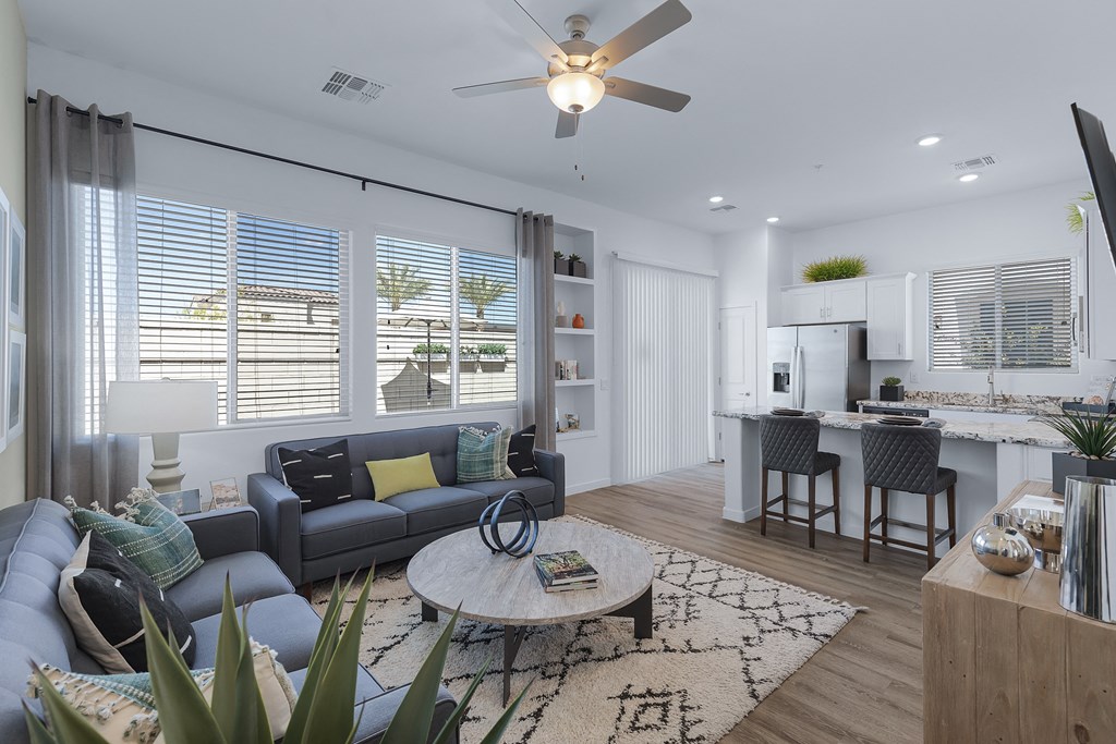 Modern Living Room at Avilla Magnolia, Phoenix, AZ 85043