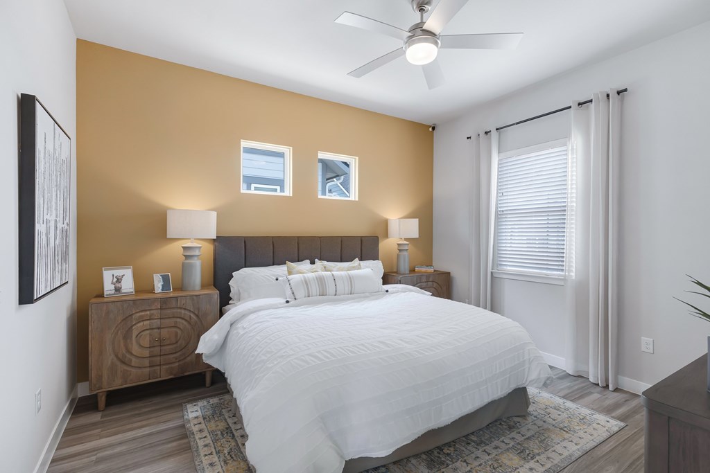 Primary bedroom at Avilla Oakridge in Forney, TX.