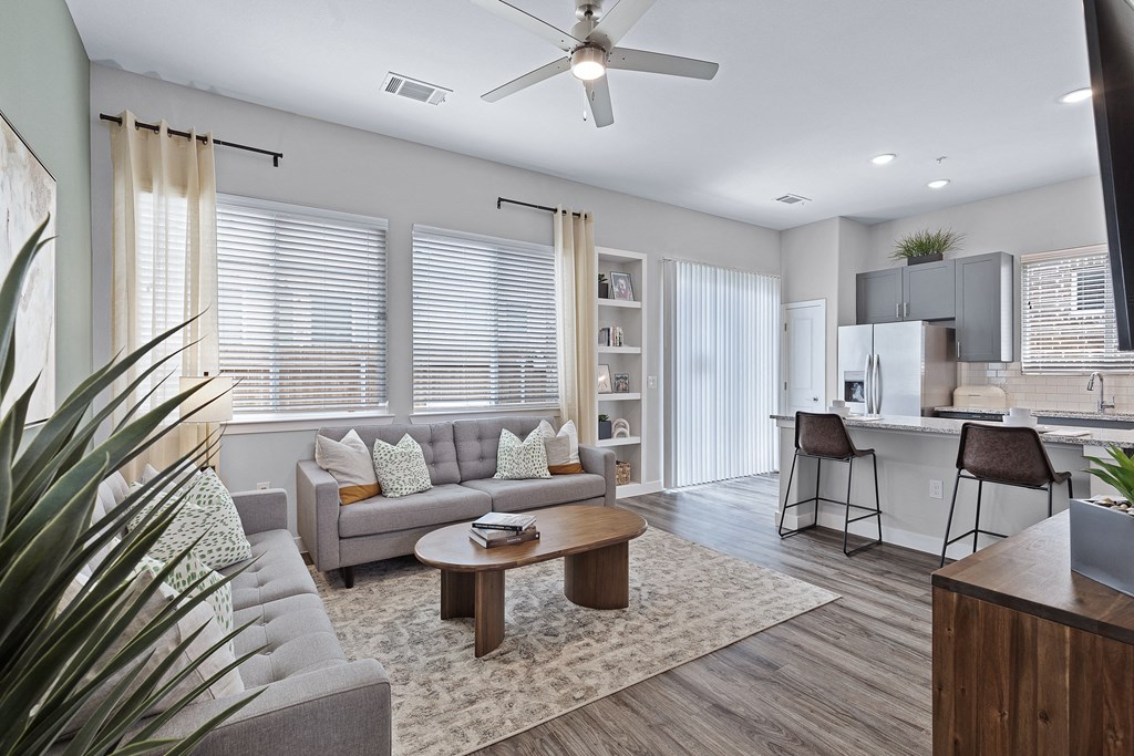 Modern Living Room at Avilla Springs, Melissa, TX 75454