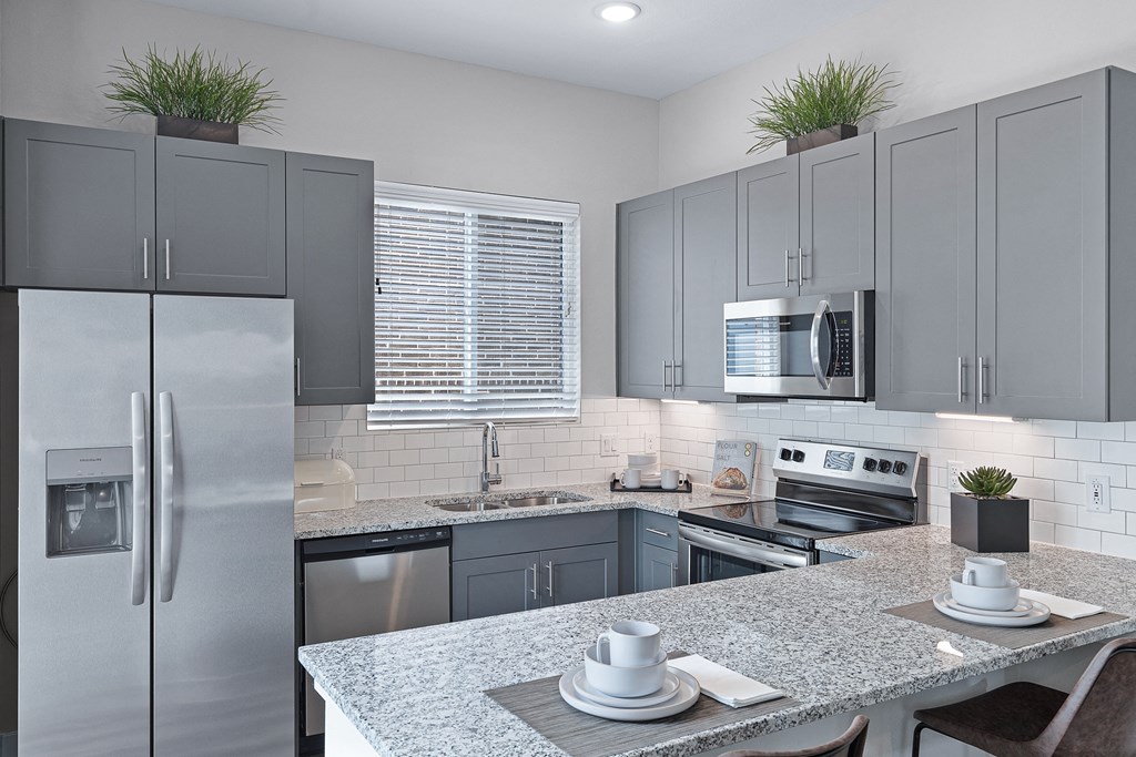 Gourmet Kitchen with Island at Avilla Springs, Melissa, TX 75454