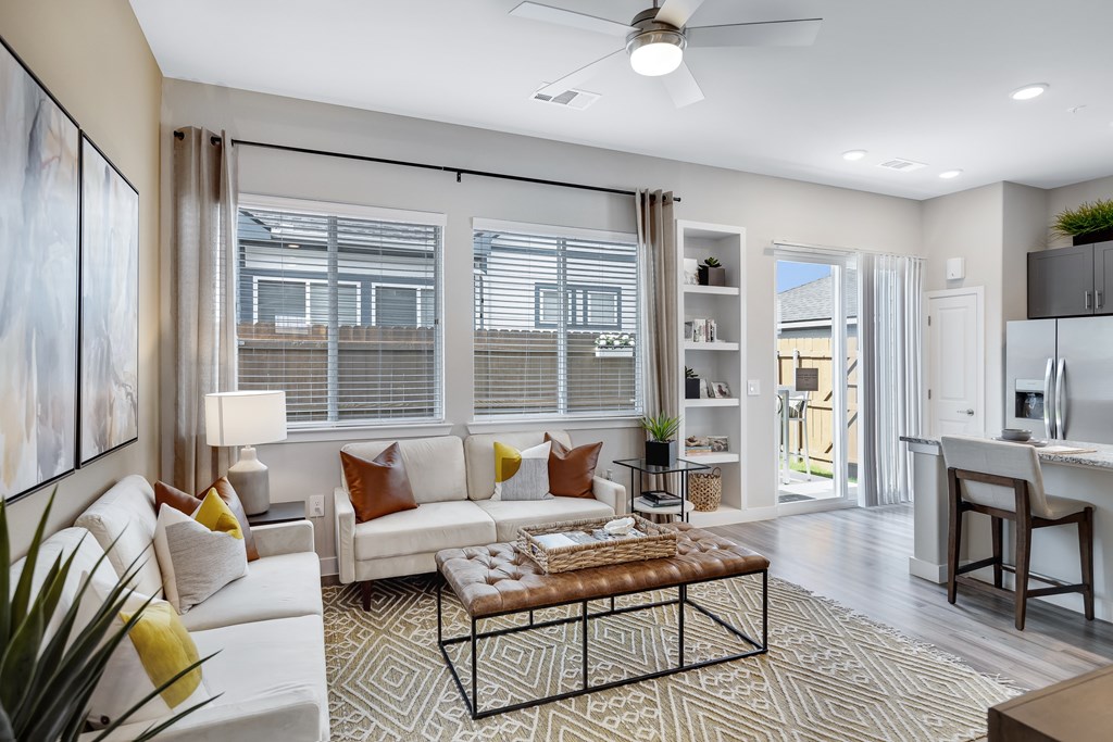 Modern Living Room at Avilla Friendship Trails, Hoschton, GA 30548