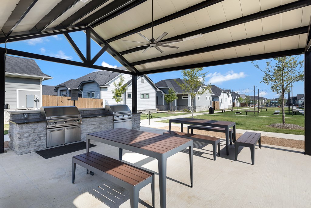 Outdoor Grill Area at Avilla Vista Ranch, Liberty Hill, TX 78642
