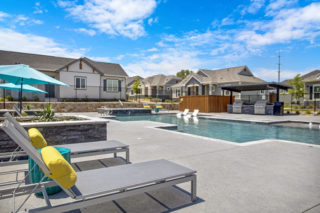 Invigorating Swimming Pool at Avilla Trails, Fort Worth, Texas