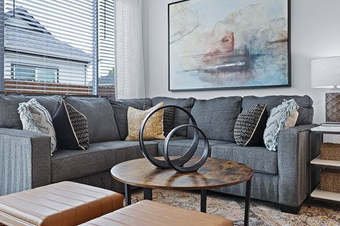 Modern Living Room at Avilla Rio Oaks  Apartments, Liberty Hill