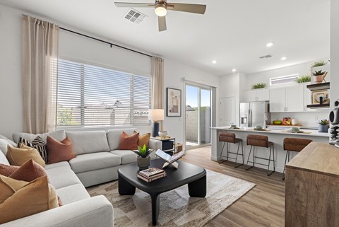 Retreat 2Bed living room at Avilla Bella Camino, San Tan Valley, AZ 85143