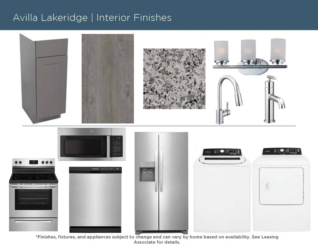 Interior Finishes at Avilla Lakeridge, Arlington, TX 76002