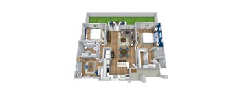 The Haven Floor Plan at Avilla Grove, Celina