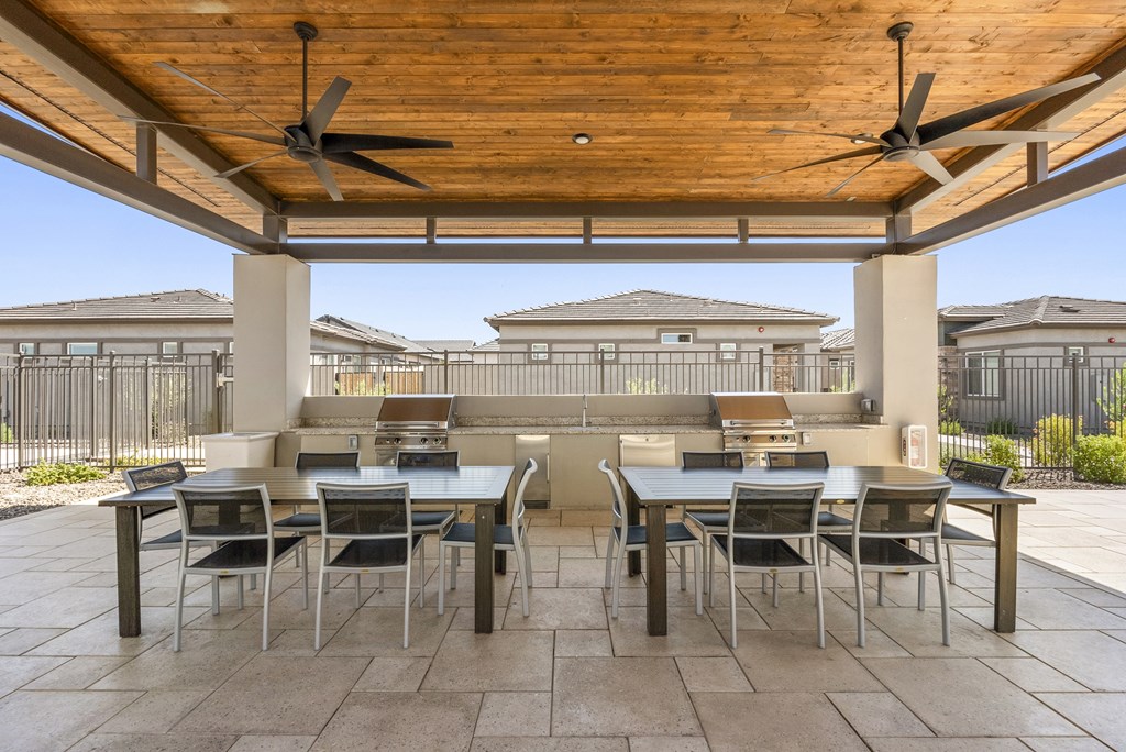 Outdoor Lounge + Grill Area at Avilla Palomino, Glendale, AZ 85302