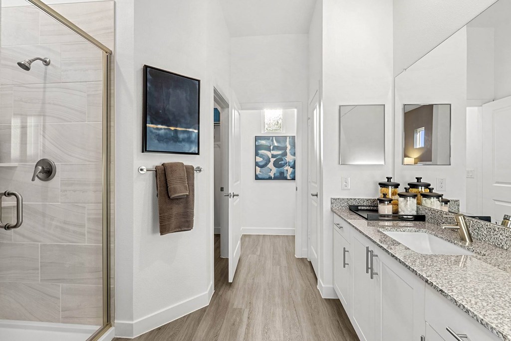 Modern Bathroom at Avilla Railhead, Cleburne, TX 76033