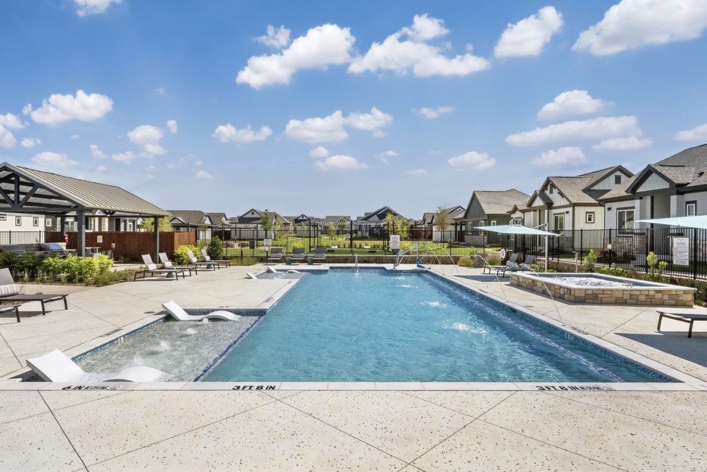 Resort Style Pool & Hot Tub at Avilla Railhead, Cleburne, TX 76033