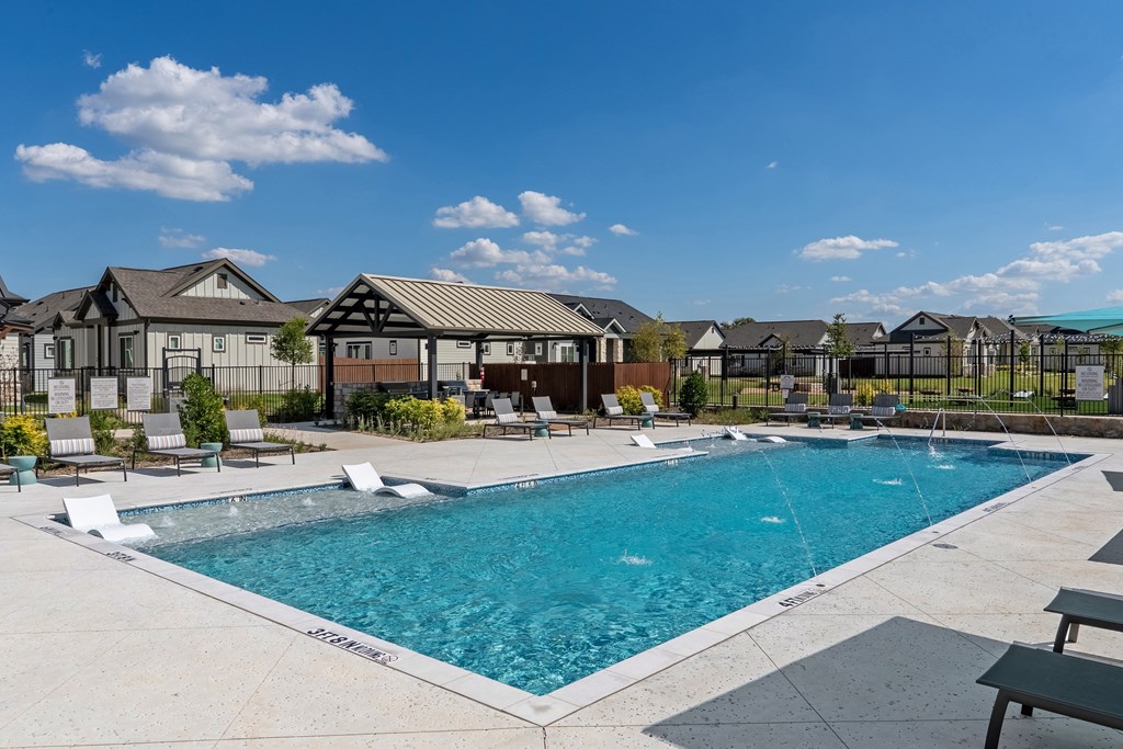 Resort Style Pool & Hot Tub at Avilla Railhead, Cleburne, TX 76033