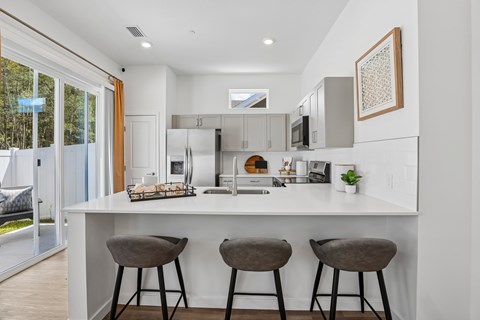 Custom kitchen finishes at Avilla Silver Palm, Land O Lakes, FL 34638