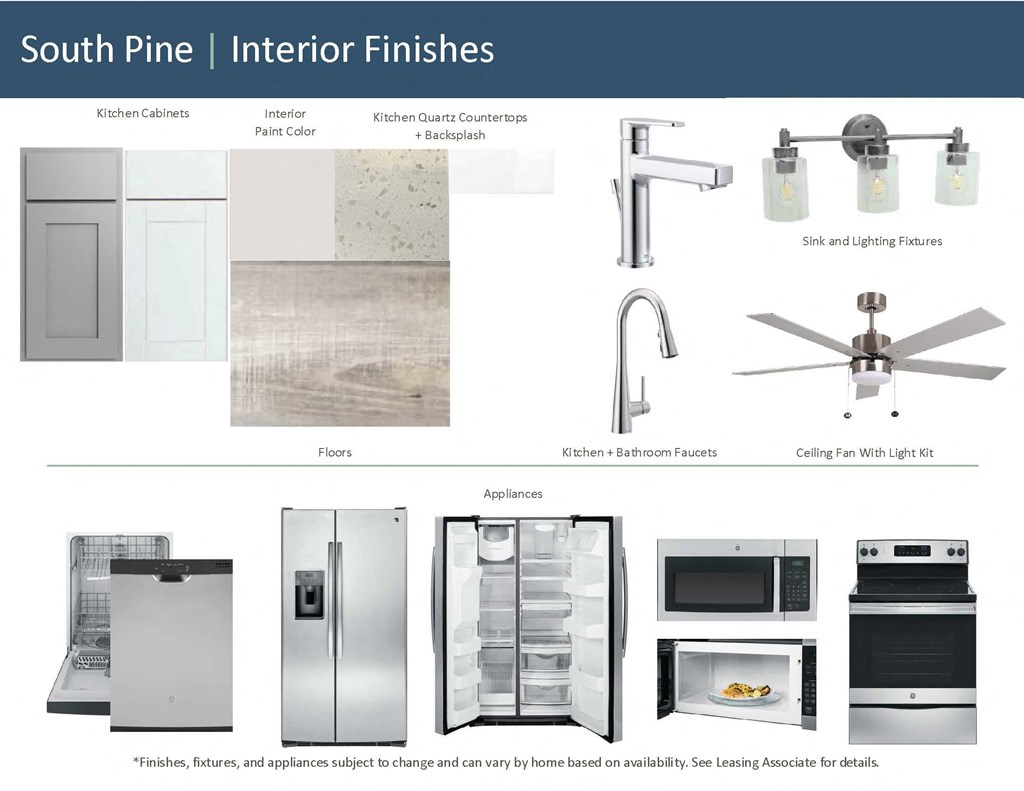 Interior Finishes at South Pine, Union City, GA 30291