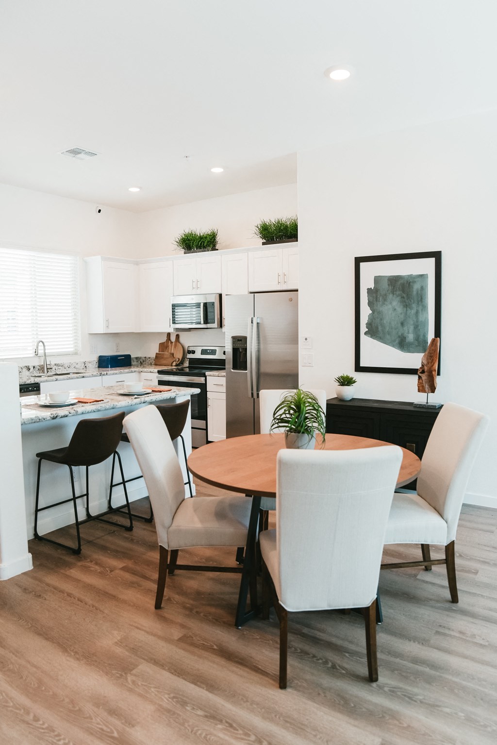 Gourmet Kitchen with Island at Avilla Canyon, Phoenix, AZ