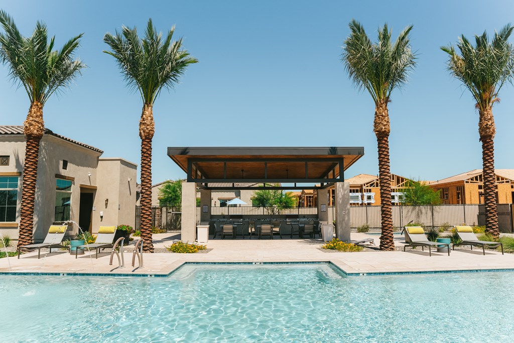 Grilling and Picnic spaces at Avilla Canyon, Phoenix, Arizona