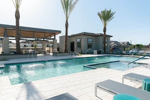 Resort Style Pool at Avilla Broadway, Phoenix, AZ 85353