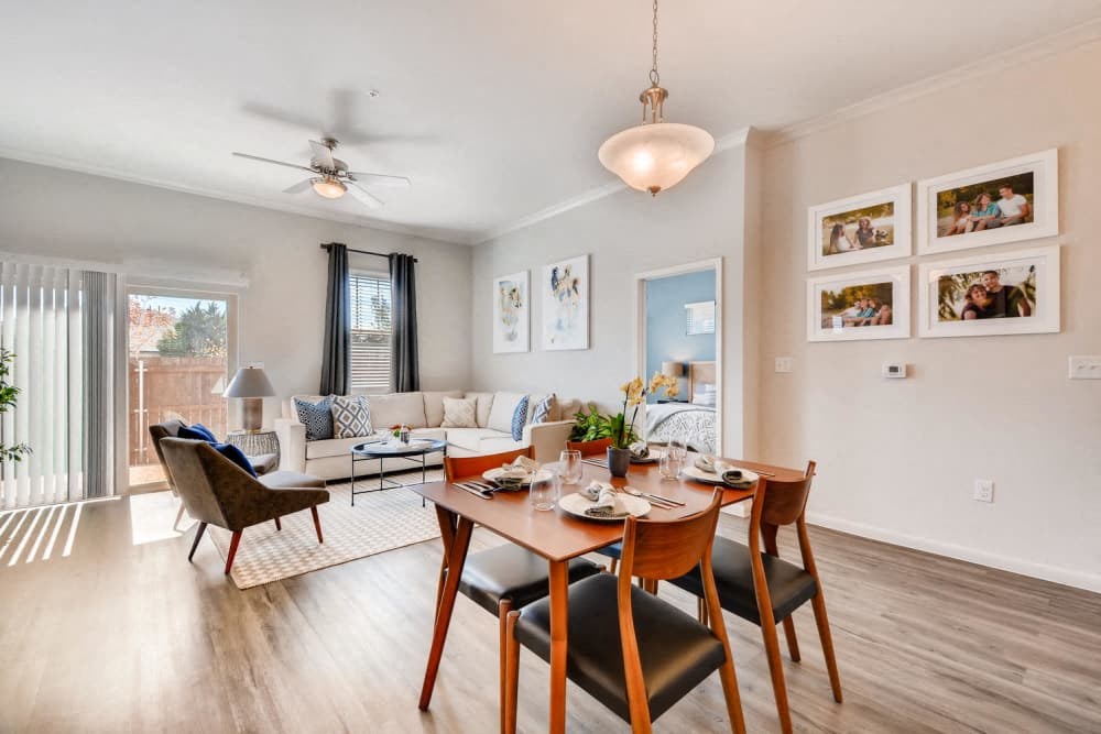 Dining Area at Avilla Northside, Texas