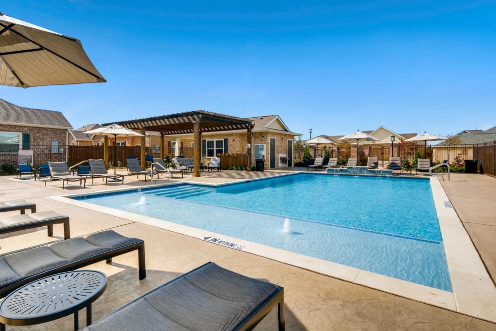 Resort Inspired Pool with Sundeck at Avilla Northside, McKinney