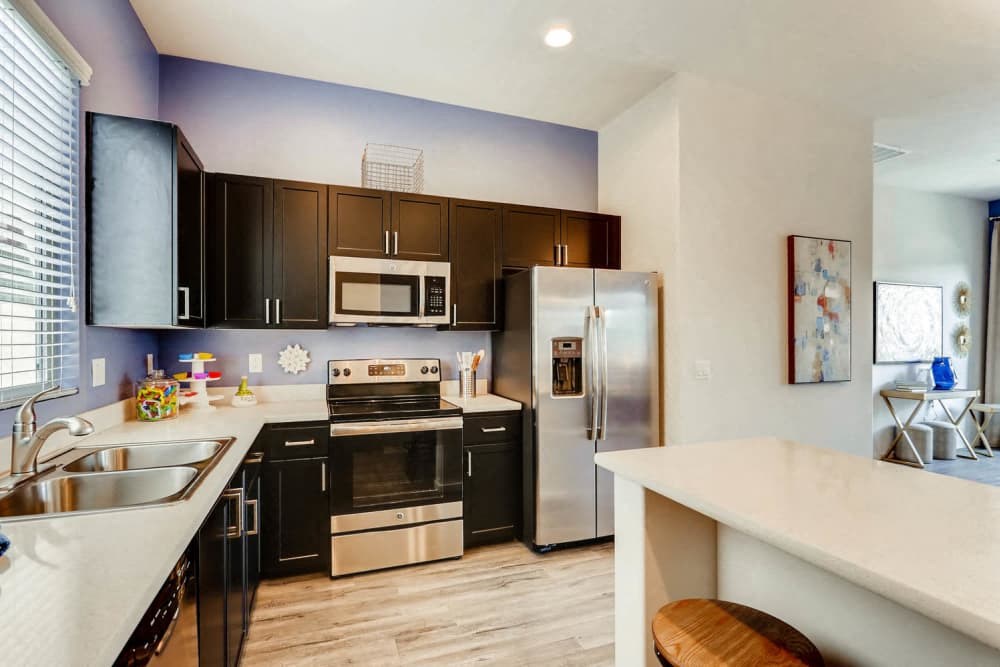 Fully Equipped Kitchen With Modern Appliances at Avilla Deer Valley, Phoenix, 85085