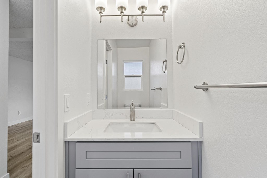 Bathroom at Stony Creek Apartments, Santa Rosa, California