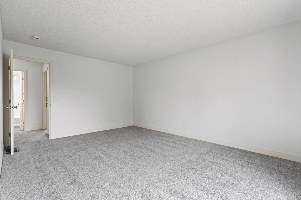 White interior at Stony Creek Apartments, California