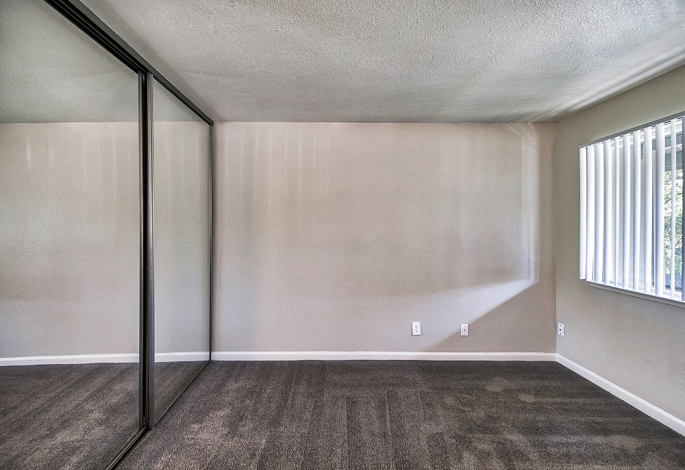 the living room of our studio apartment at riviera palms
