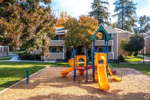 our playground is in front of our apartments