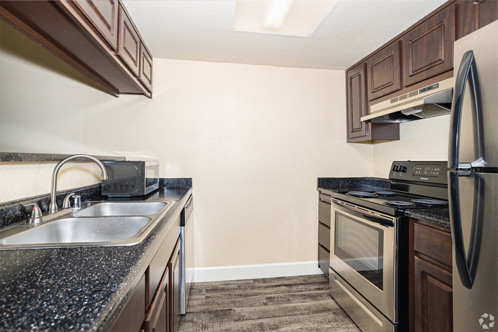 Chocolate color kitchen cabinets