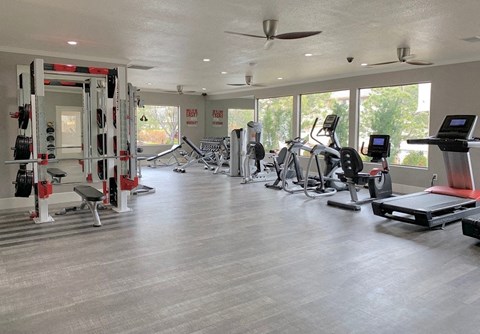 Fitness Center at Sharlands Terrace Apartments, Reno, 89523