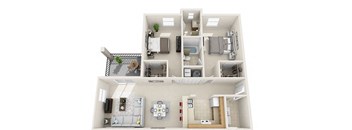 2 Bed 2 Bath at Stoneridge Apartments, Gainesville, 32608