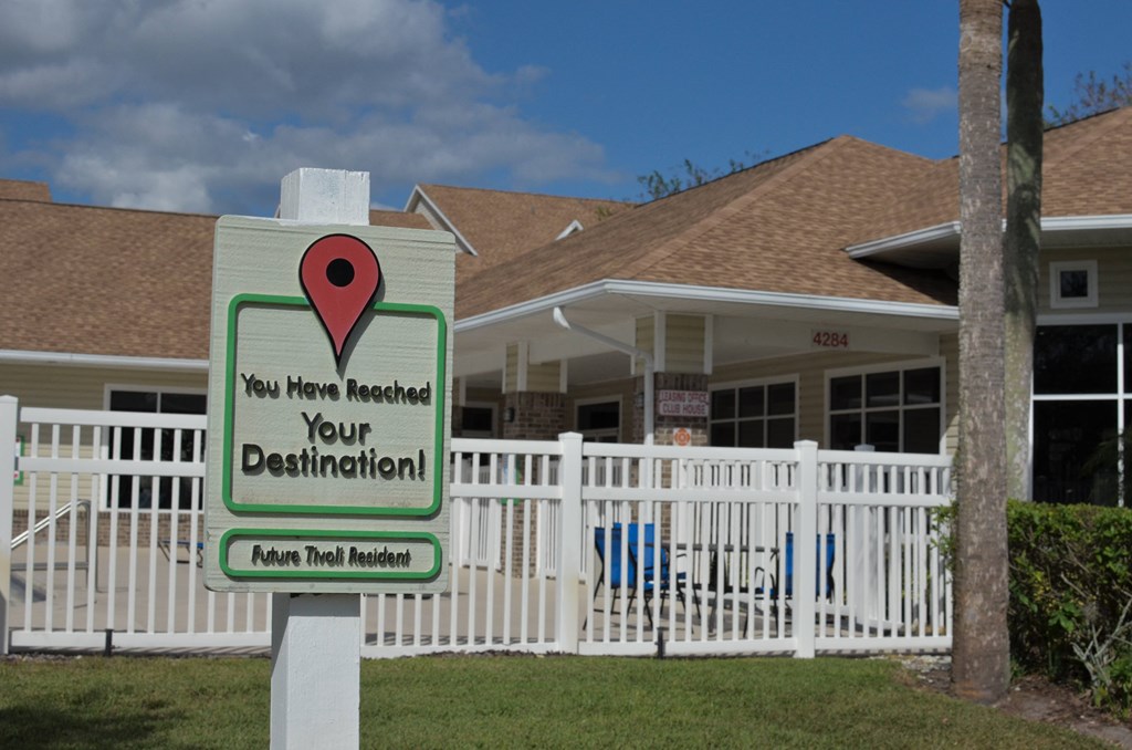 a house with a sign that says you are needed your determination at Tivoli Apartments of Orlando, Oviedo, 32765