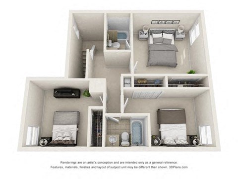 3 Bed 2.5 Bath Townhome at Stoneridge Apartments, Florida, 32608