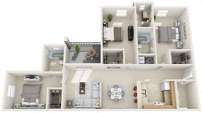 3br3ba