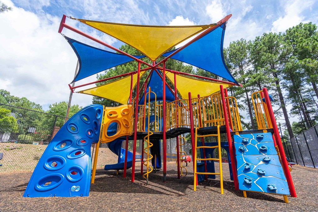 Play area at 300 Riverside Apartments, Austell, Georgia