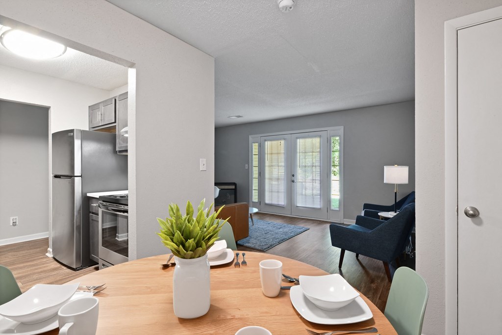 the enclave at homecoming terra vista dining room and living room at Premier Apartments, Austell