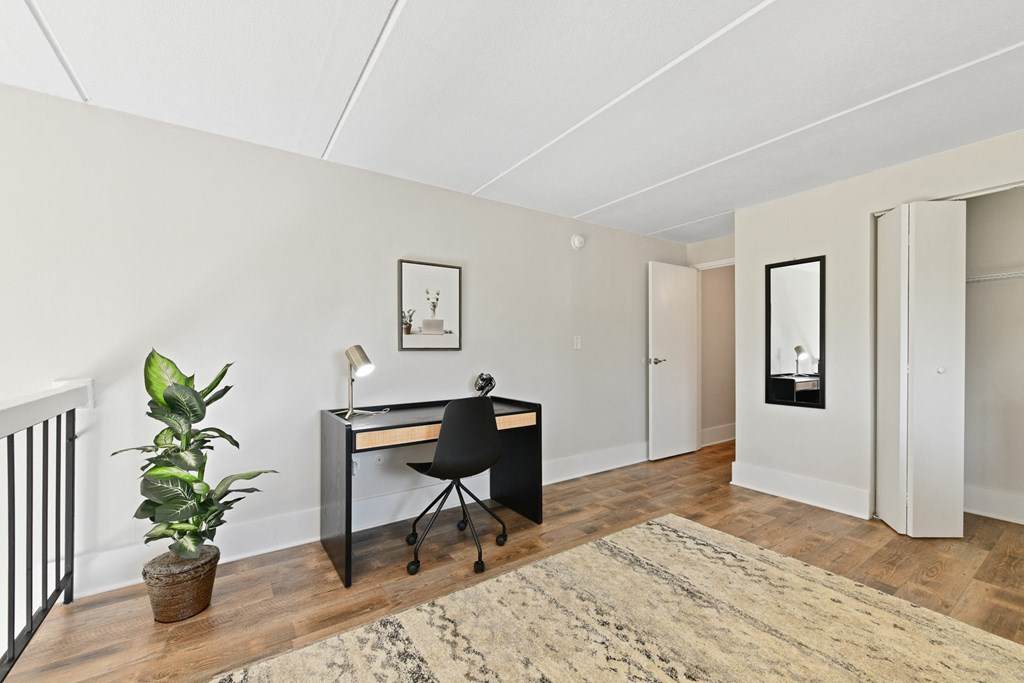 Secondary view of second bedroom loft at Fox Run Apartments in St Charles IL 60174