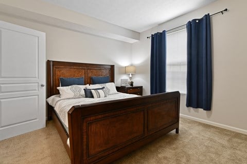 Cozy master bedroom at The Reserves of Thomas Glen, Shepherdsville, KY, 40165
