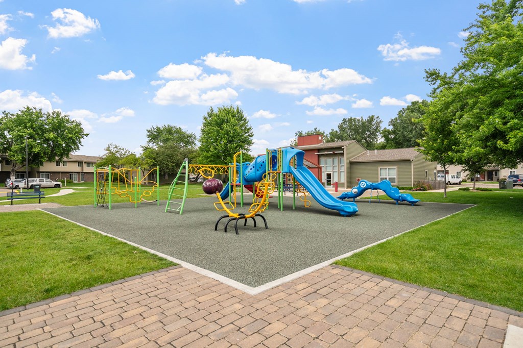 our apartments have a playground for your kids to play