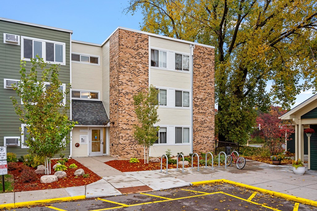 our apartments offer a parking lot for bicycles