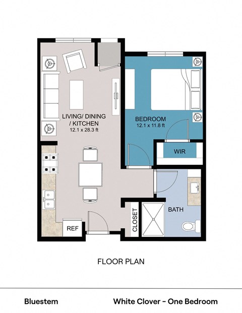 White Clover - One Bedroom