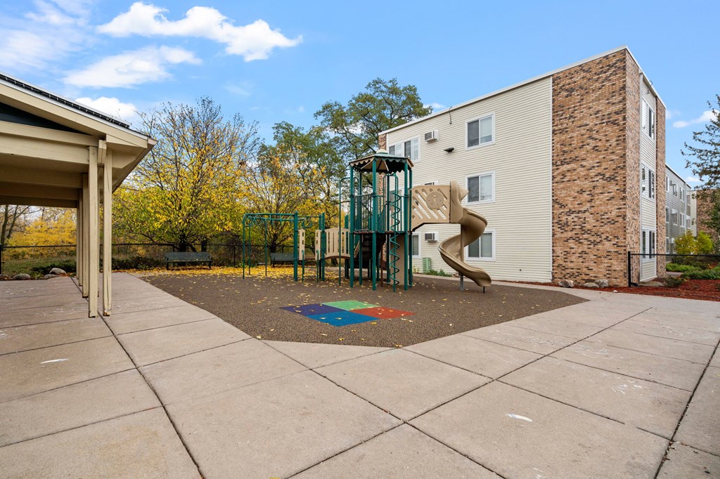 our apartments have a playground for your kids to play